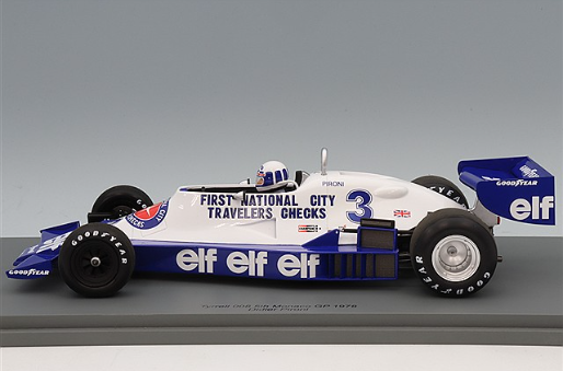Spark S18S721 1/18 Tyrrell 008 Monaco GP P5 1978 #3 Multi Resin