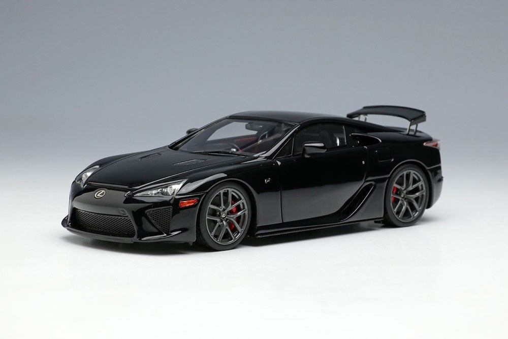 EIDOLON EM698B 1/43 Lexus LFA 2010 Rear wing up Black Limited 80pcs