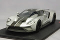 TOP SPEED TS0011 1/18 Ford GT 2015 Chicago Auto Show Silver Resin