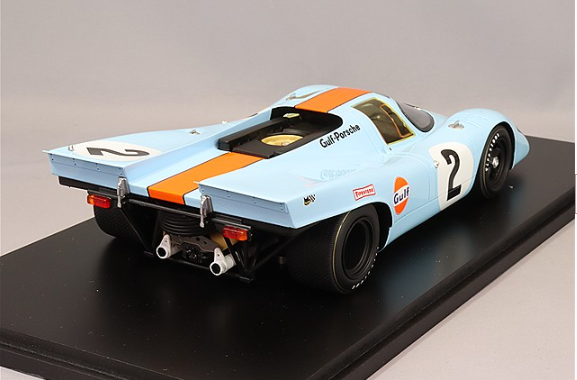 Spark S18DA70 1/18 Porsche 917K Daytona Winner 1970 #2 Multi Color Resin
