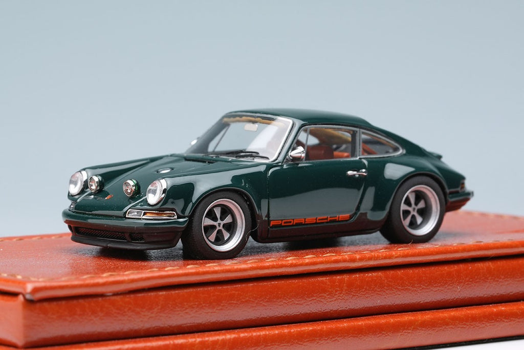 Make Up Titan64 TM001M 1/64 Singer 911 964 Coupe Brewster Green Resin