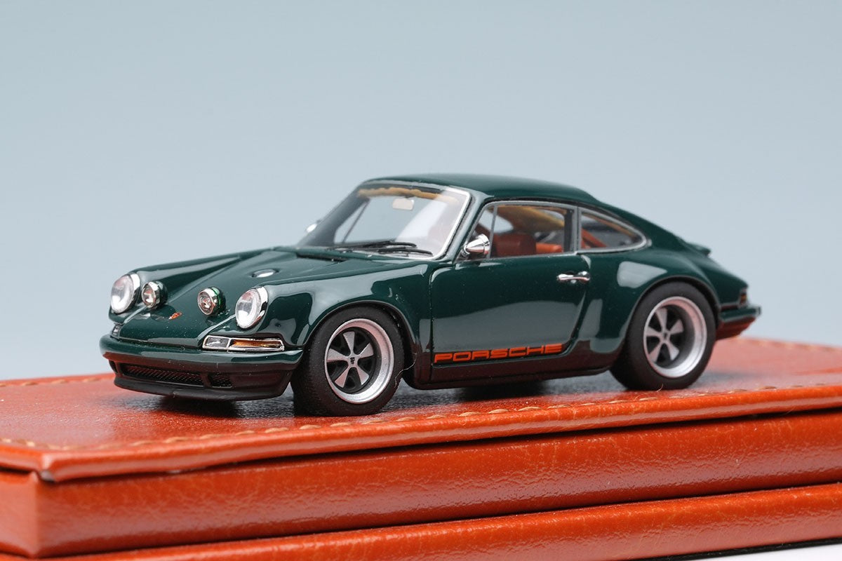 Make Up Titan64 TM001M 1/64 Singer 911 964 Coupe Brewster Green Resin