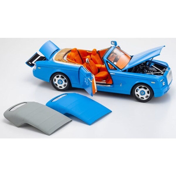 Kyosho KS08871BL 1/18 Rolls-Royce Phantom Drophead Coupé Light Blue