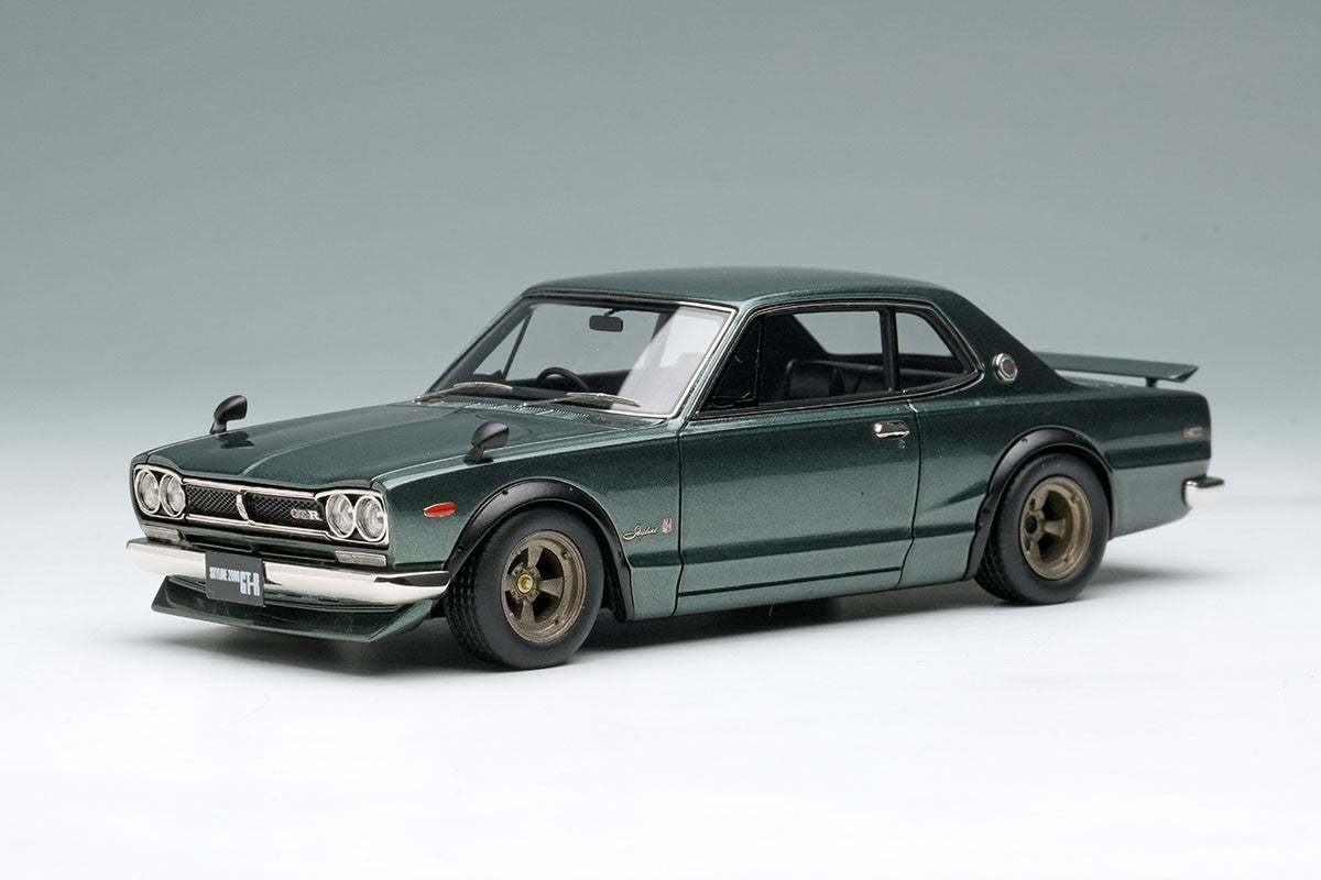 Make Up VISION VM244E 1/43 Nissan Skyline 2000 GT-R KPGC10 1971 Metallic Green