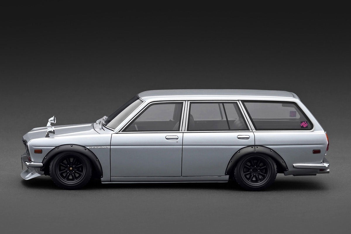 Ignition Model IG3860 1/18 Datsun Bluebird 510 Wagon Silver