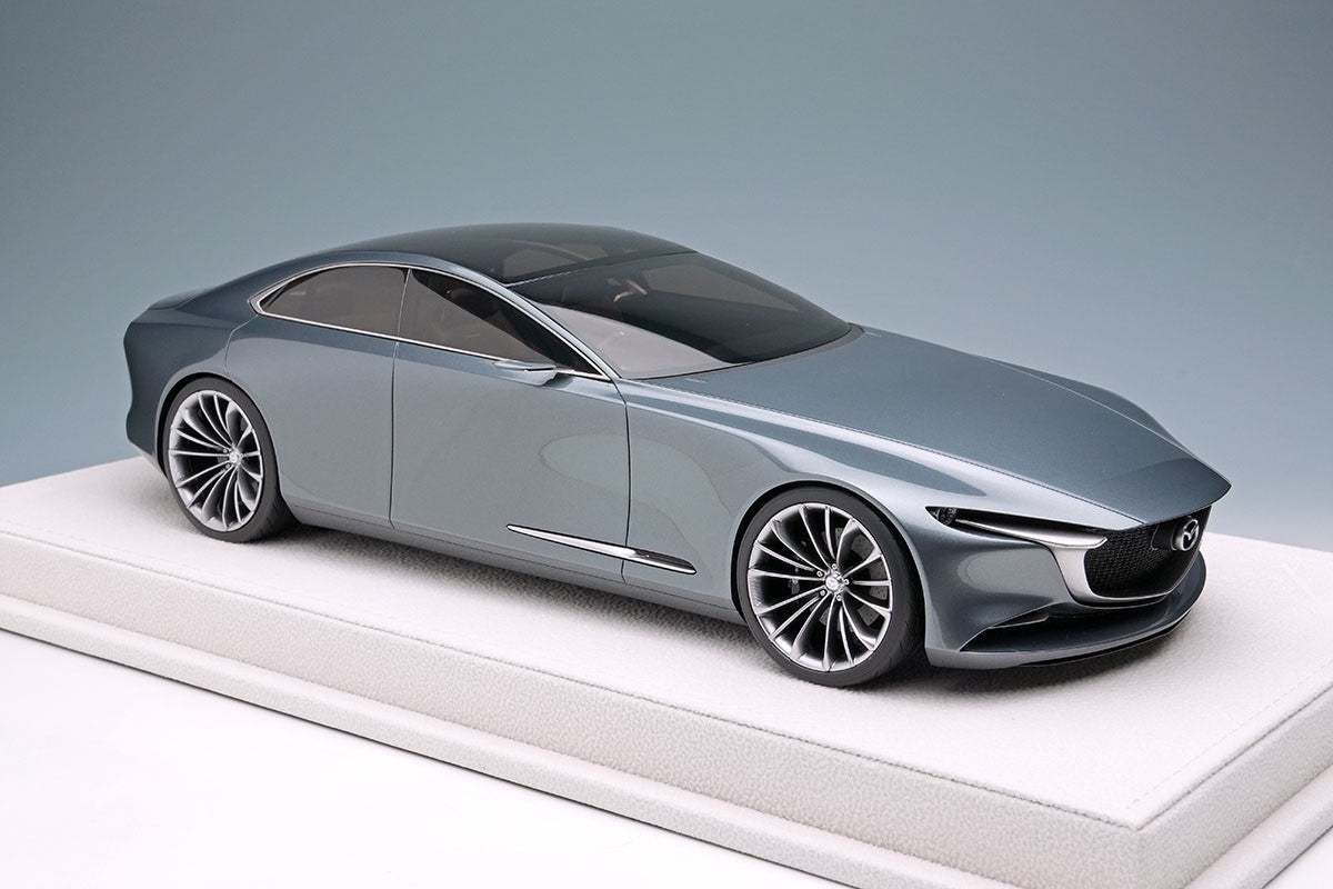 EIDOLON EML024 1/18 Mazda Vision Concept 2017 Metallic Gray Resin