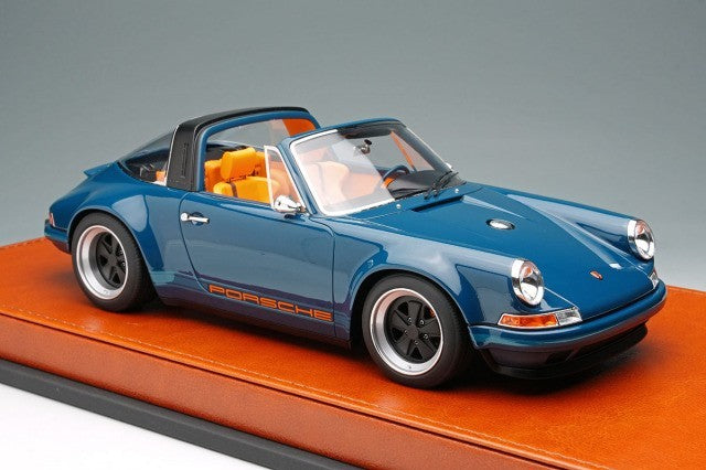EIDOLON EML212E 1/18 Singer 911 (964) Targa Resistance Blue Limited 60pcs