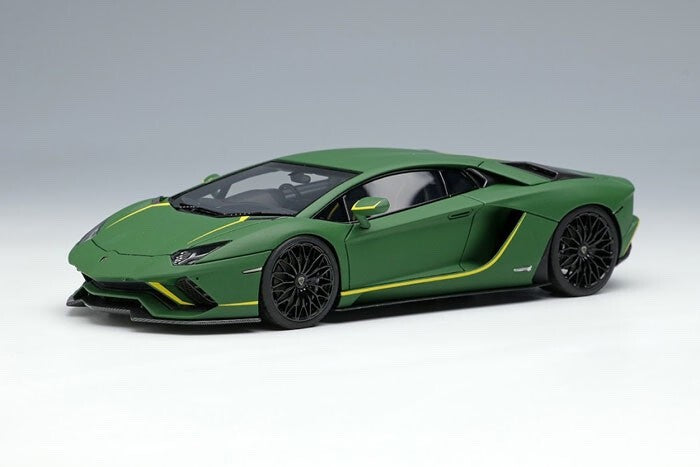 EIDOLON EM597D 1/43 Lamborghini Aventador S Japan Limited 2021 Verde Turbine