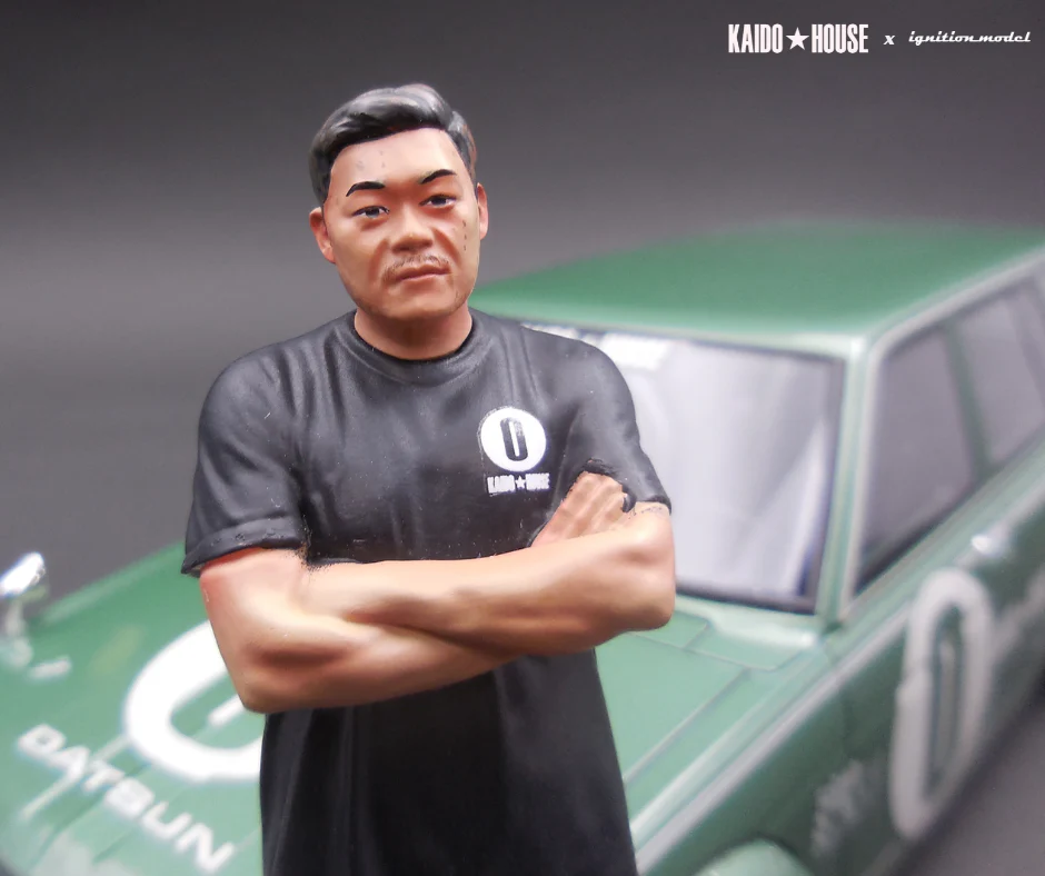 Ignition Model IG3148 1/18 Datsun Bluebird 510 Wagon Green Metallic