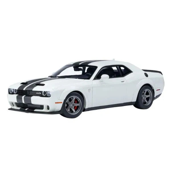 AUTOart 71766 1/18 Dodge Challenger SRT Super Stock 2023 White Diecast