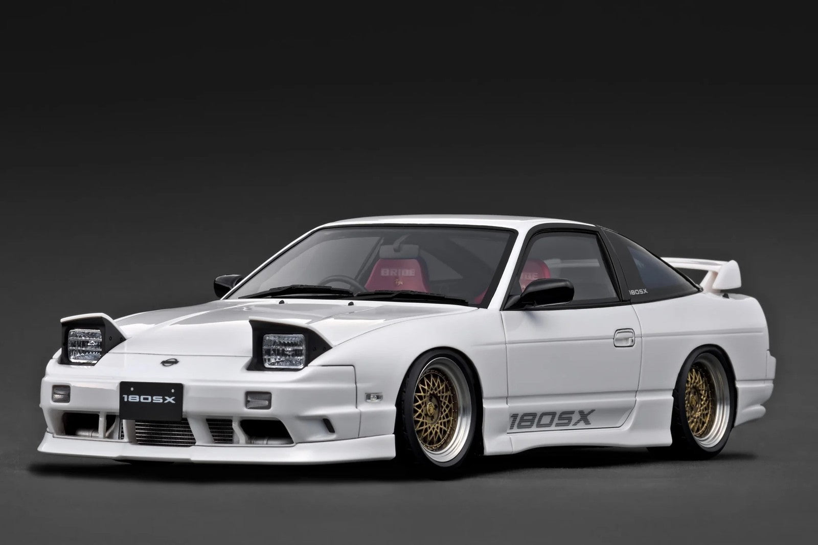 Ignition Model IG3763 1/18 Nissan 180SX Type X RPS13 White Pandem Mesh
