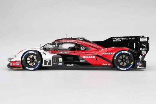 Top Speed TS0700 1/18 Porsche 963 2024 Daytona 24H Winner #7 Penske Resin