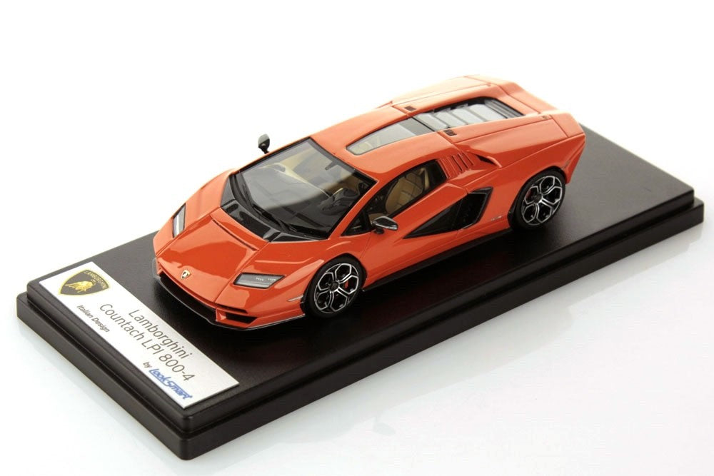 Looksmart LS529E 1/43 Lamborghini Countach LPI800-4 2021 Arancio Orange Resin