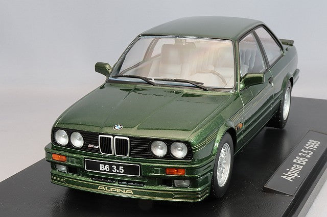 KK Scale KKDC180702 1/18 BMW Alpina B6 3.5 1988 Green Metallic Diecast