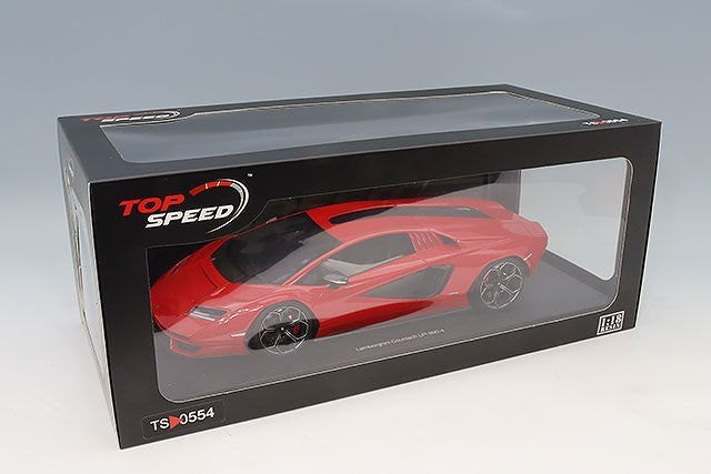 TOP SPEED TS0554 1/18 Lamborghini Countach LPI 800-4 Rosso Mars