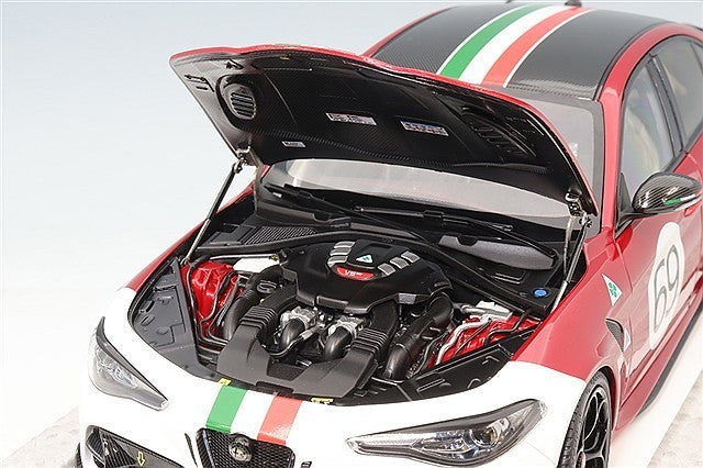MOTORHELIX FS-M89010 1/18 Alfa Romeo Giulia GTAm #69 Red Italy