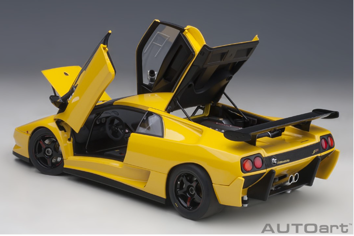 AUTOart 79147 1/18 Lamborghini Diablo SV-R Super Fly Yellow Composite