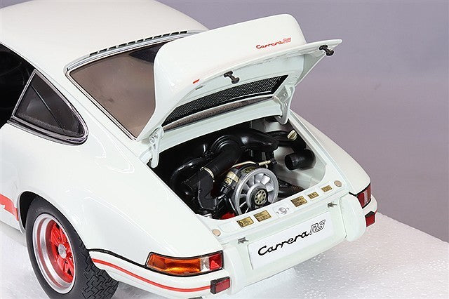 AUTOart 78030 1/18 Porsche 911 Carrera 2.7 RS Grand Prix White Red Stripe