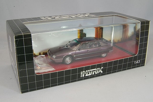 MATRIX MX40304-111 1/43 Citroen CX GTi Turbo 2 1986 Jules Deelder Figure Resin