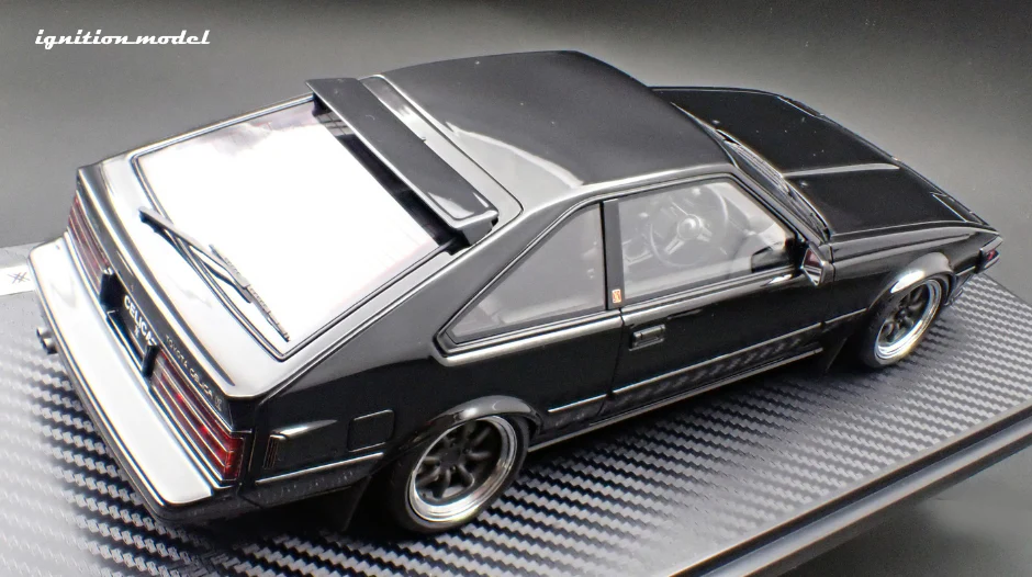 Ignition Model IG3531 1/18 Toyota Celica XX A60 Supra Watanabe Black Resin