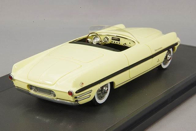 MATRIX MX50405-021 1/43 Dodge Firearrow II Concept Ghia Exner 1954 Yellow Resin