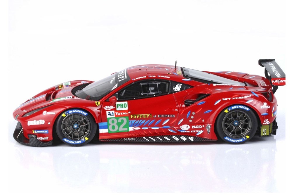 BBR BBRC254 1/43 Ferrari 488 GTE EVO #82 Risi Competizione Le Mans 2020 Ltd 99
