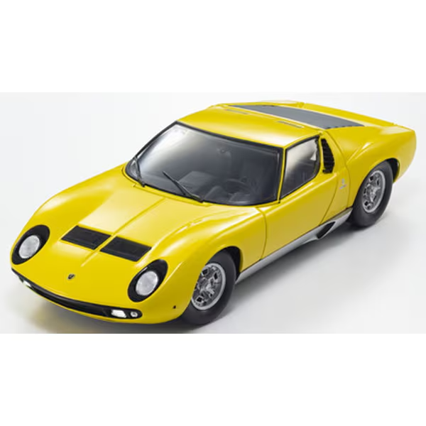 Kyosho KS08314Y 1/18 Lamborghini Miura P400 Yellow Diecast Model Car