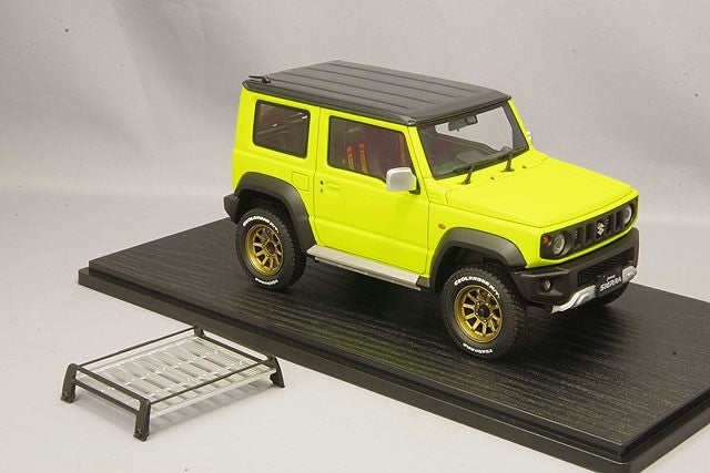 Ignition Model IG1703 1/18 Suzuki Jimny Sierra JB74 Lift Up Yellow/Black Resin