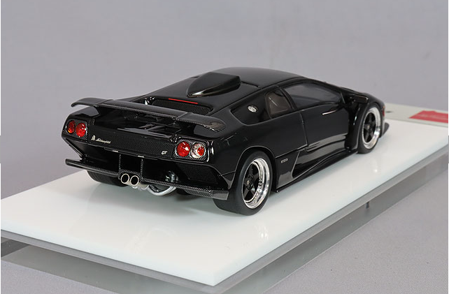 EIDOLON EM782J 1/43 Lamborghini Diablo GT 1999 Metallic Black Resin
