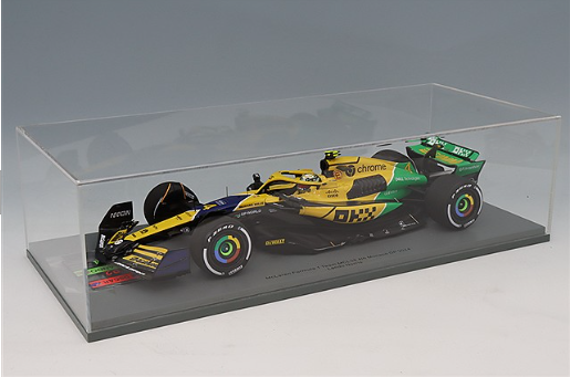Spark S18S997 1/18 McLaren MCL38 Monaco GP P4 2024 #4 Multi Resin