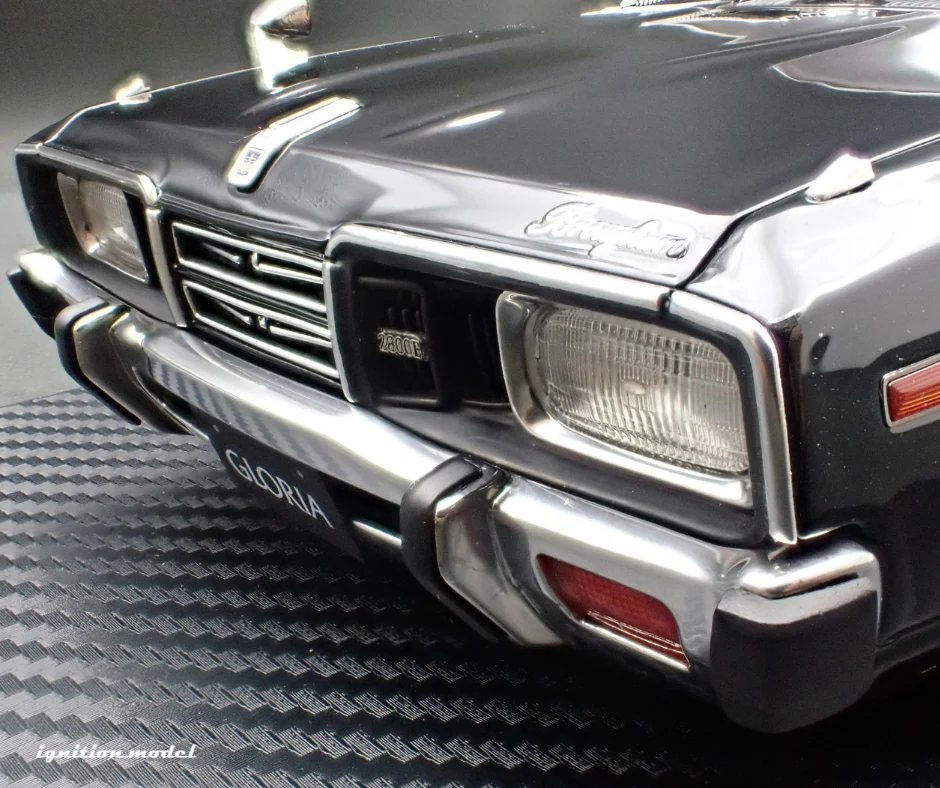Ignition Model IG3555 1/18 Nissan Gloria Brougham 330 Shakotan Black Resin