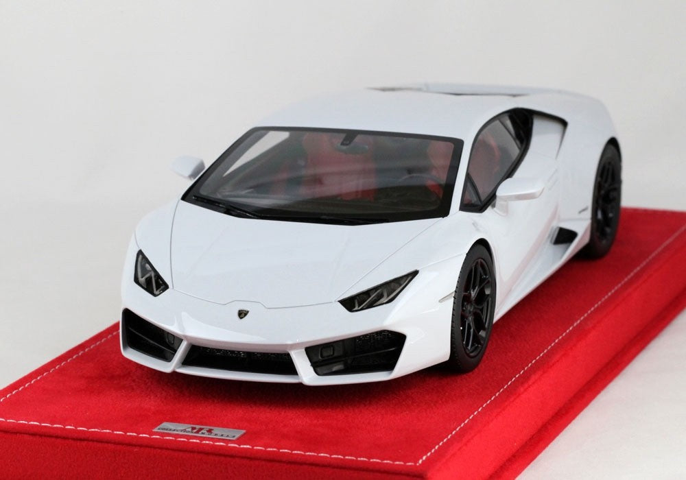 MR Collection LAMBO22B 1/18 Lamborghini Huracan LP580-2 2016 Bianco Icarus White