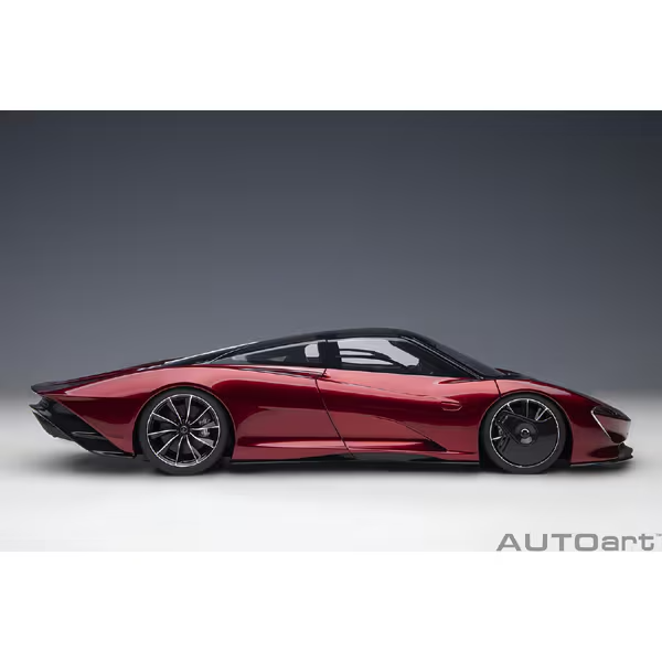 AUTOart 76087 1/18 McLaren Speedtail Metallic Red Die-Cast Model Car