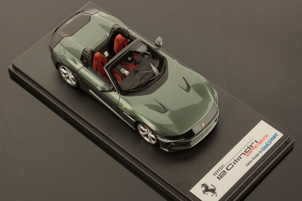 Looksmart LS556A 1/43 Ferrari 12 Cilindri Spider 2024 Verde Toscana Green