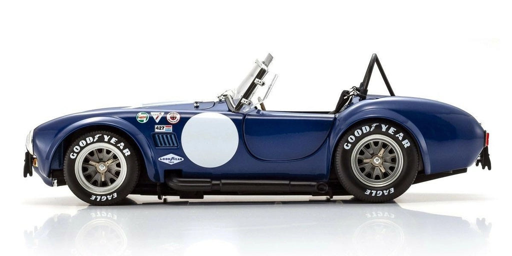 Kyosho KS08048BLMW 1/18 Shelby Cobra 427 S/C 1965 Blue White Stripe