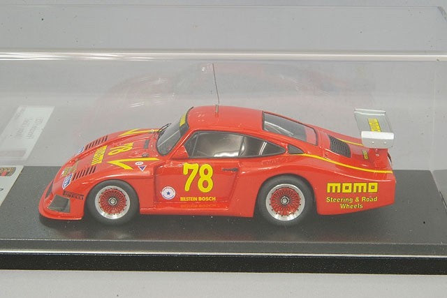 Looksmart LS261B 1/43 Porsche 935 Moby Dick Momo Silverstone 6H 1982 #78