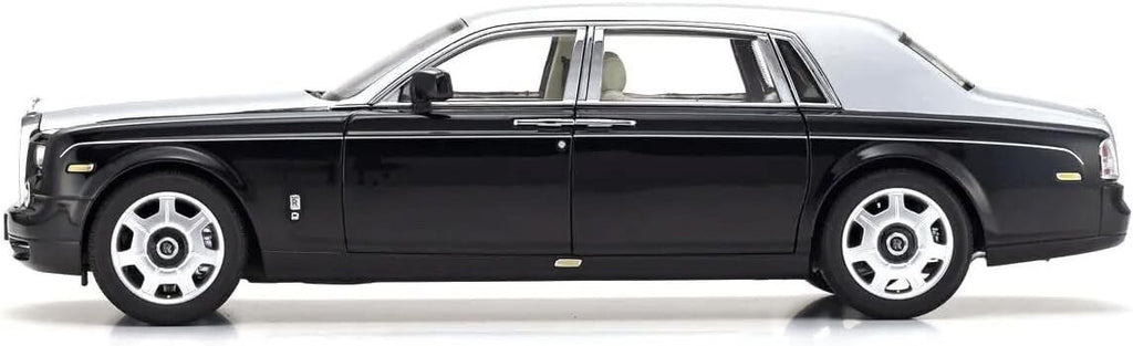 Kyosho KS08841BKS 1/18 Rolls-Royce Phantom EWB, Black/Silver (Die-cast)