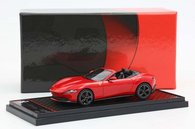 BBR BBRC282B1 1/43 Ferrari Roma Spider Rosso Corsa / Black Rims Limited 48pcs