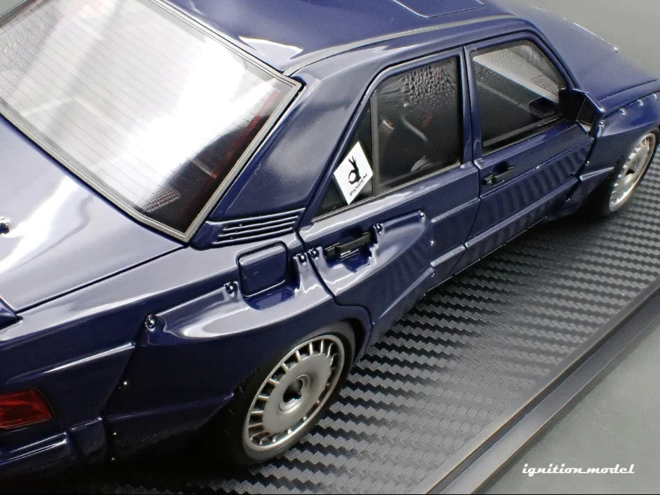 Ignition Model IG3773 1/18 PANDEM Mercedes-Benz 190E Blue Black Resin
