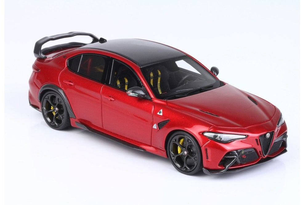 BBR BBRC247A1-21 1/43 Alfa Romeo Giulia GTAm Rosso GTA Yellow Calipers Ltd 140pc