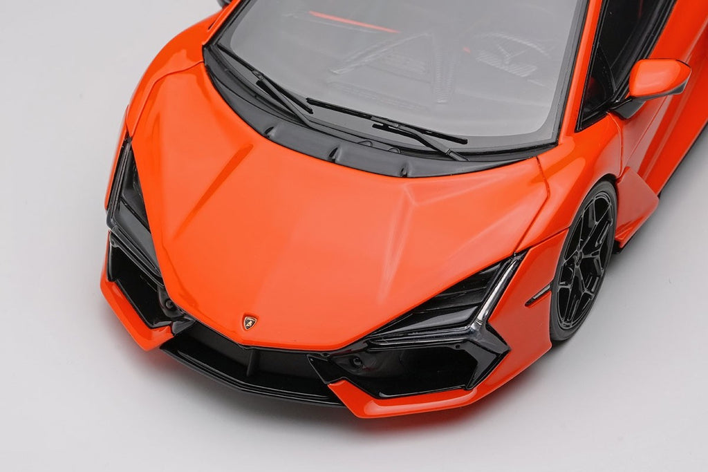 Make Up EIDOLON EM739A 1/43 Lamborghini Revuelto 2024 Arancio Apodis/Black