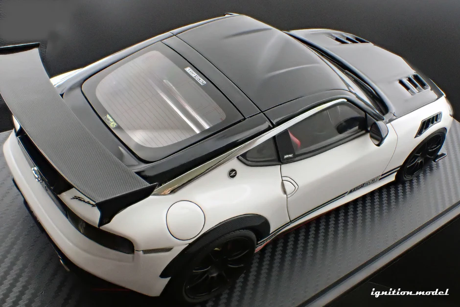Ignition Model IG3381 1/18 TOP SECRET Nissan Fairlady Z RZ34 White Resin
