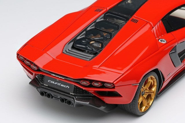EIDOLON EM740B 1/43 Lamborghini Countach LPI 800-4 2022 Red Resin Limited 112pcs