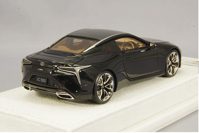 ENIF EX4003 1/43 Lexus LC500 S Package RHD Graphite Black Flake Resin