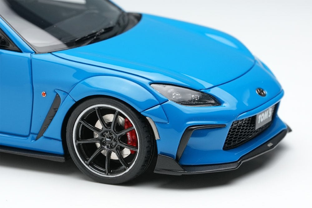 Make Up EIDOLON EM725C 1/43 TOM'S GR86 Wide Body 2022 Bright Blue (Resin)
