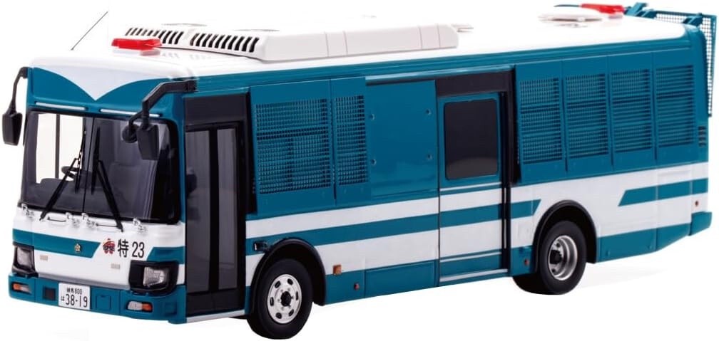 RAI’S HL432302 1/43 Isuzu Erga Mio 2023 Police Riot Personnel Carrier Special 23