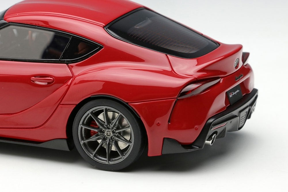 EIDOLON EM468C 1/43 Toyota GR Supra RZ A91 2022 Prominence Red Japan