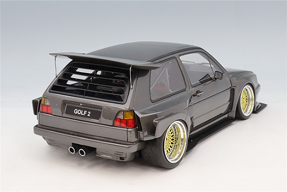 OttO OTM476 1/18 Volkswagen Golf II GTI Khyzyl Saleem 2021 Gray Resin
