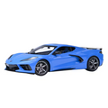 AUTOart 71281 1/18 Chevrolet Corvette C8 Stingray Z51 Rapid Blue Diecast