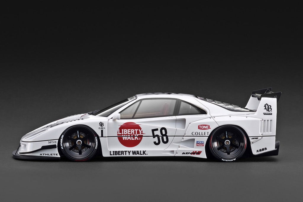 Ignition Model IG3788 1/18 LB-WORKS 40 White Liberty Walk Resin